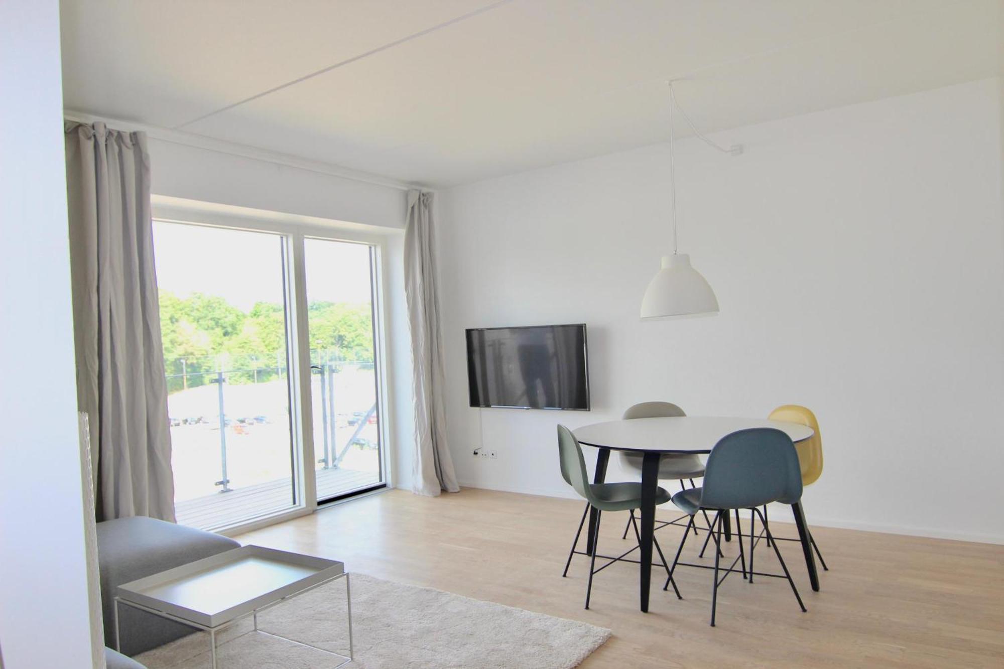 Great 1-Bed Wbalcony By Odense Harbour Apartment Bagian luar foto